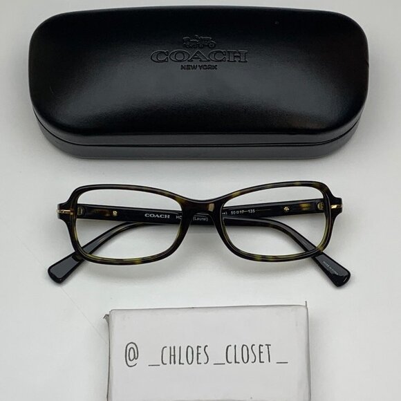 🕶️Coach HC6055 Women's Eyeglasses /PS329🕶️ - Picture 1 of 8